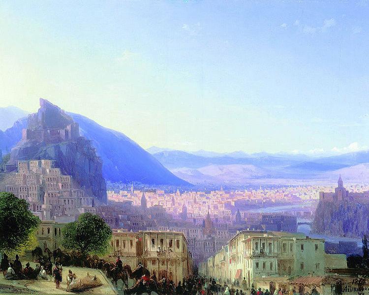 Ivan Aivazovsky Tiflis oil painting picture